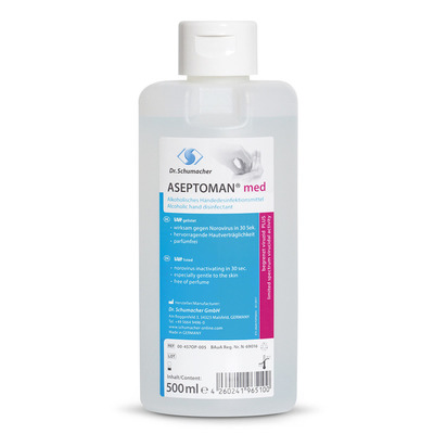 Aseptoman® Med Händedesinfektionsmittel - Flasche à 500 ml
